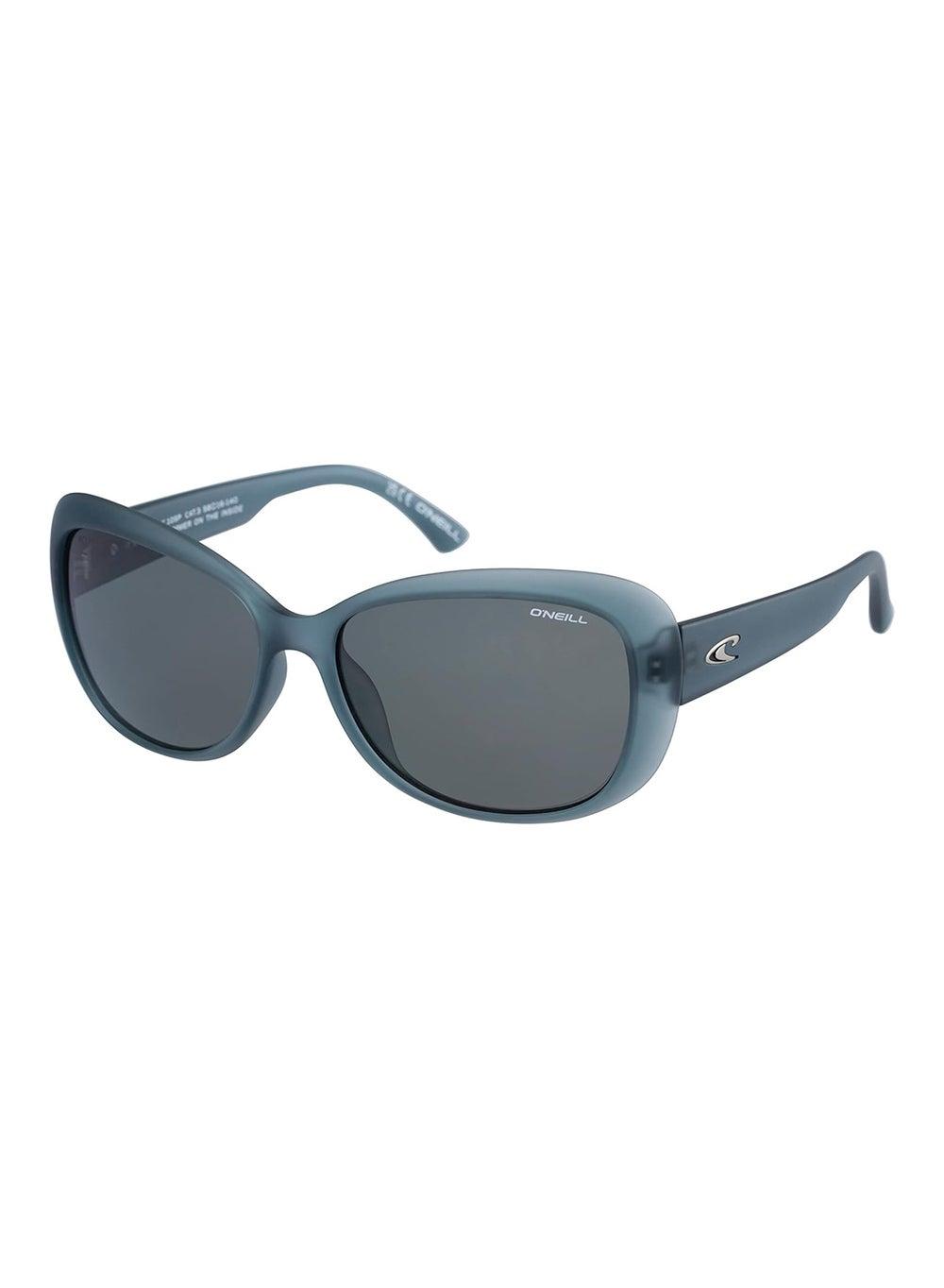 ONS-9010 Women’s Blue Polarized Butterfly Sunglasses - Image 1