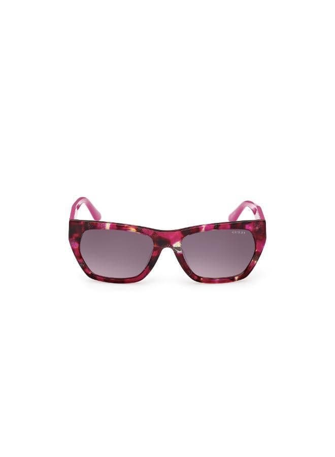 Oversized Geometric Tortoise Sunglasses for Women - Image 1
