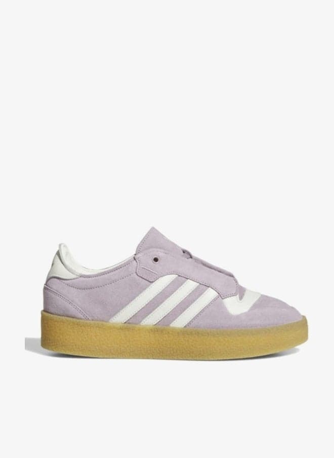 adidas Rivalry Crepe Purple Low-Top Basketball Shoes - Image 1