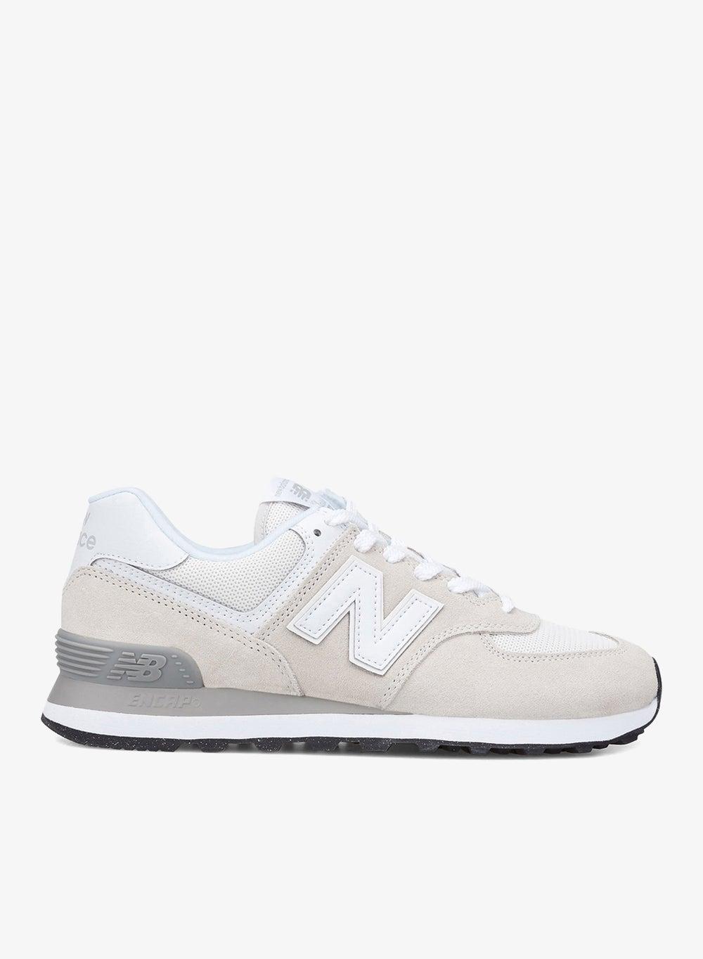 Women's 574 Core Suede Mesh Low-Top Sneaker - Image 1