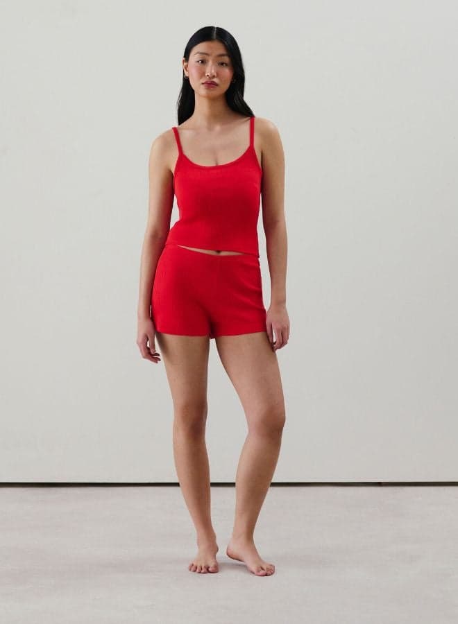 Pointelle Nightwear Shorts - Image 1