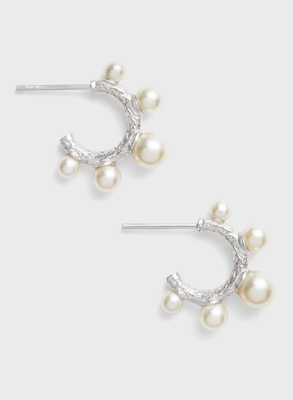 Olivia Burton Sterling Hoop Earrings - Image 1
