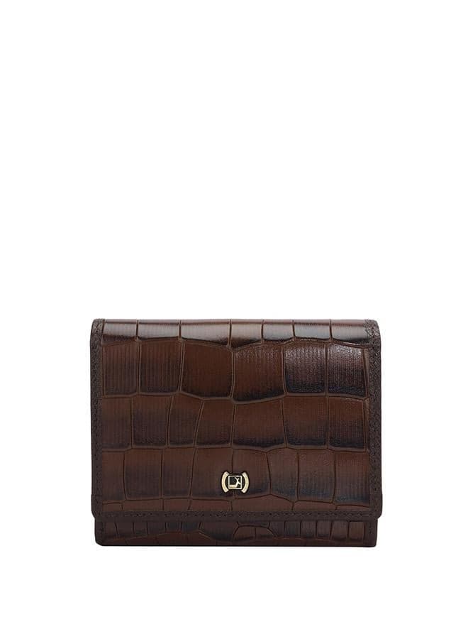 Genuine Leather Brown Ladies Wallet - Image 1