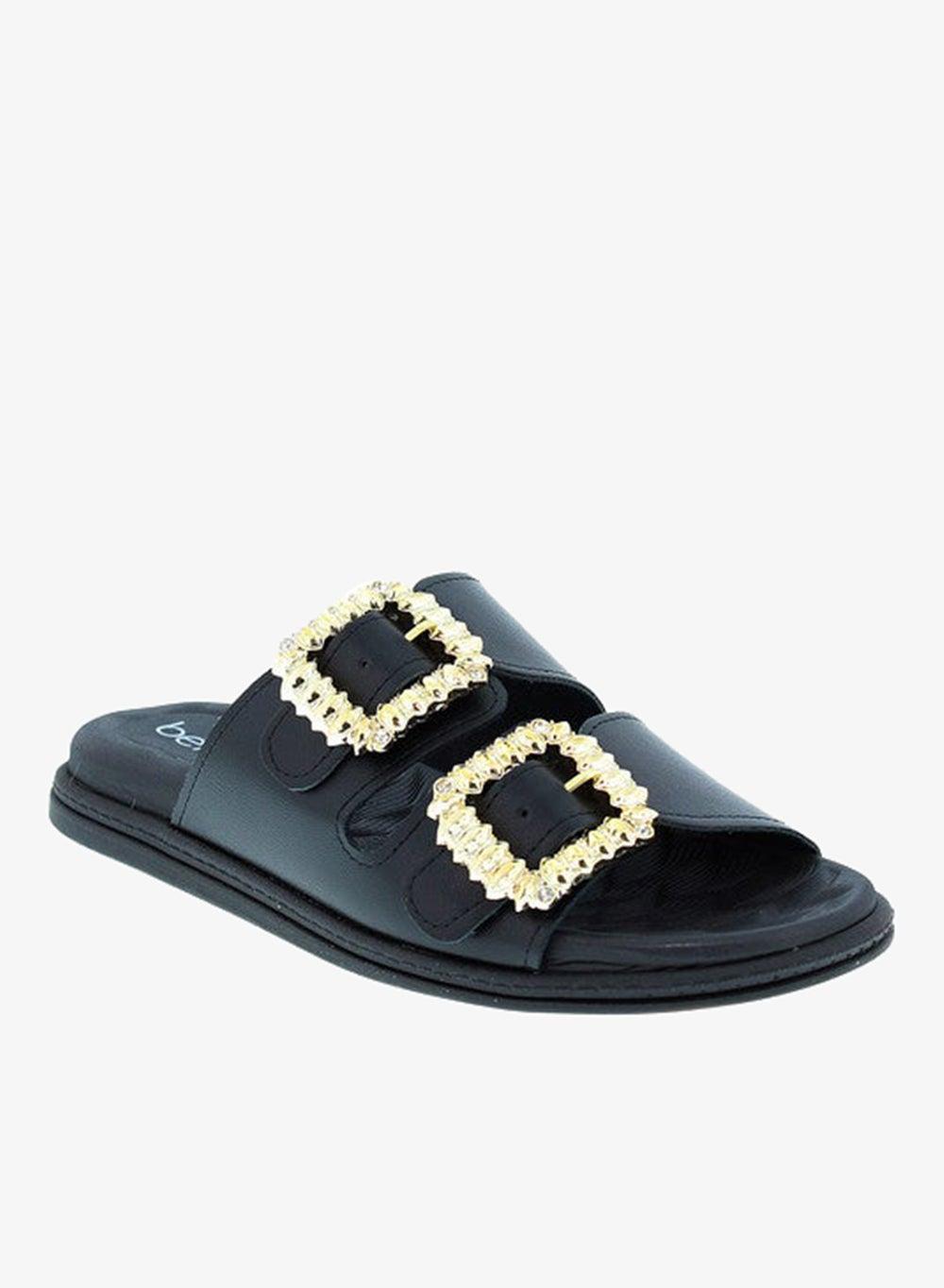 Stylish Flat Sandals for Women with Cushioned Comfort - Image 1