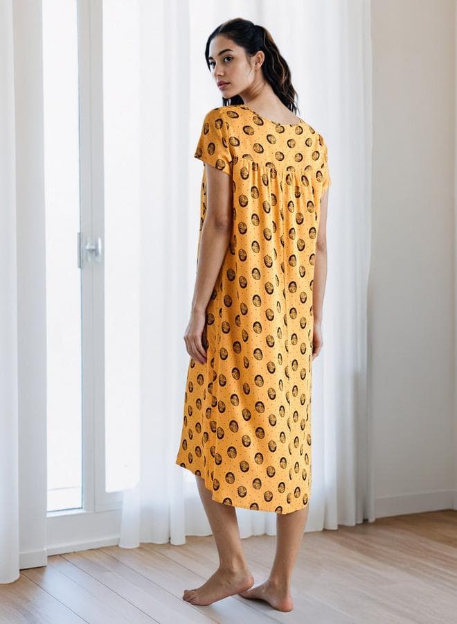 Printed Night Dress for Women - Image 1