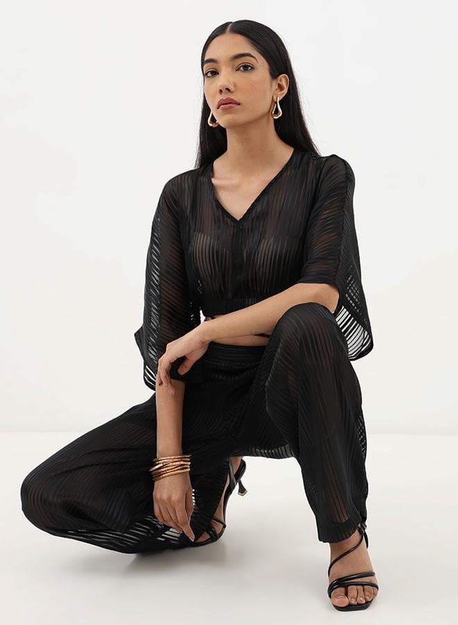 Wild Elegance Wide-Leg Co-Ord Set - Image 1