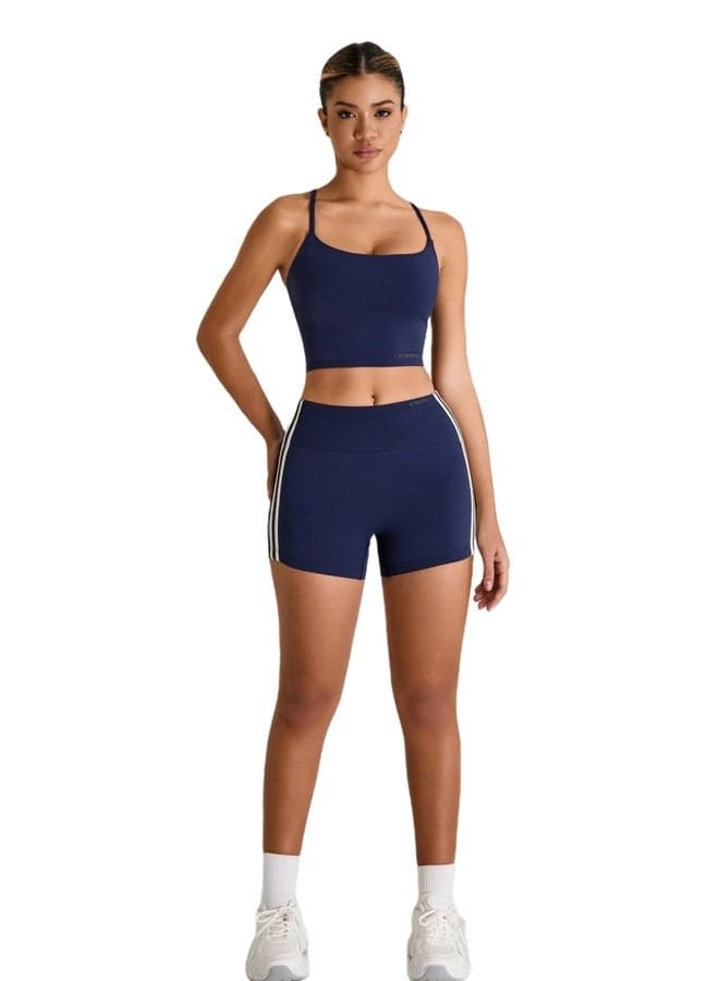 Women’s High Waist Contour Workout Shorts with Tummy Control - Image 1