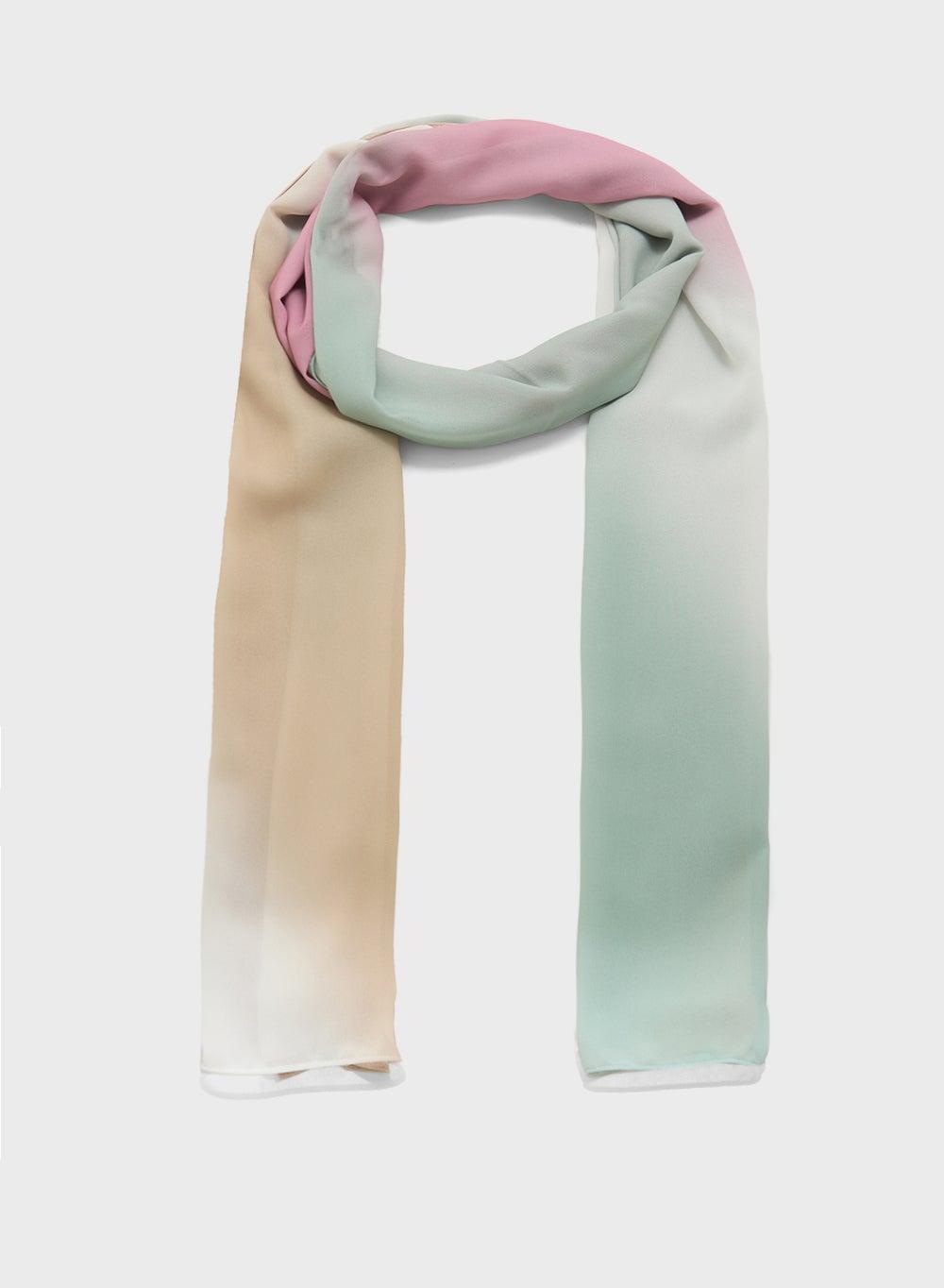 Ombre Long Hijab Scarf - Image 1