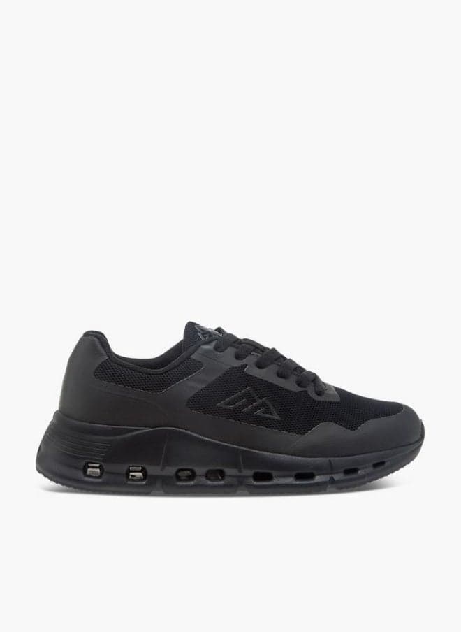 Women by Shoexpress Panelled Lace-Up Sports Shoes - Image 1