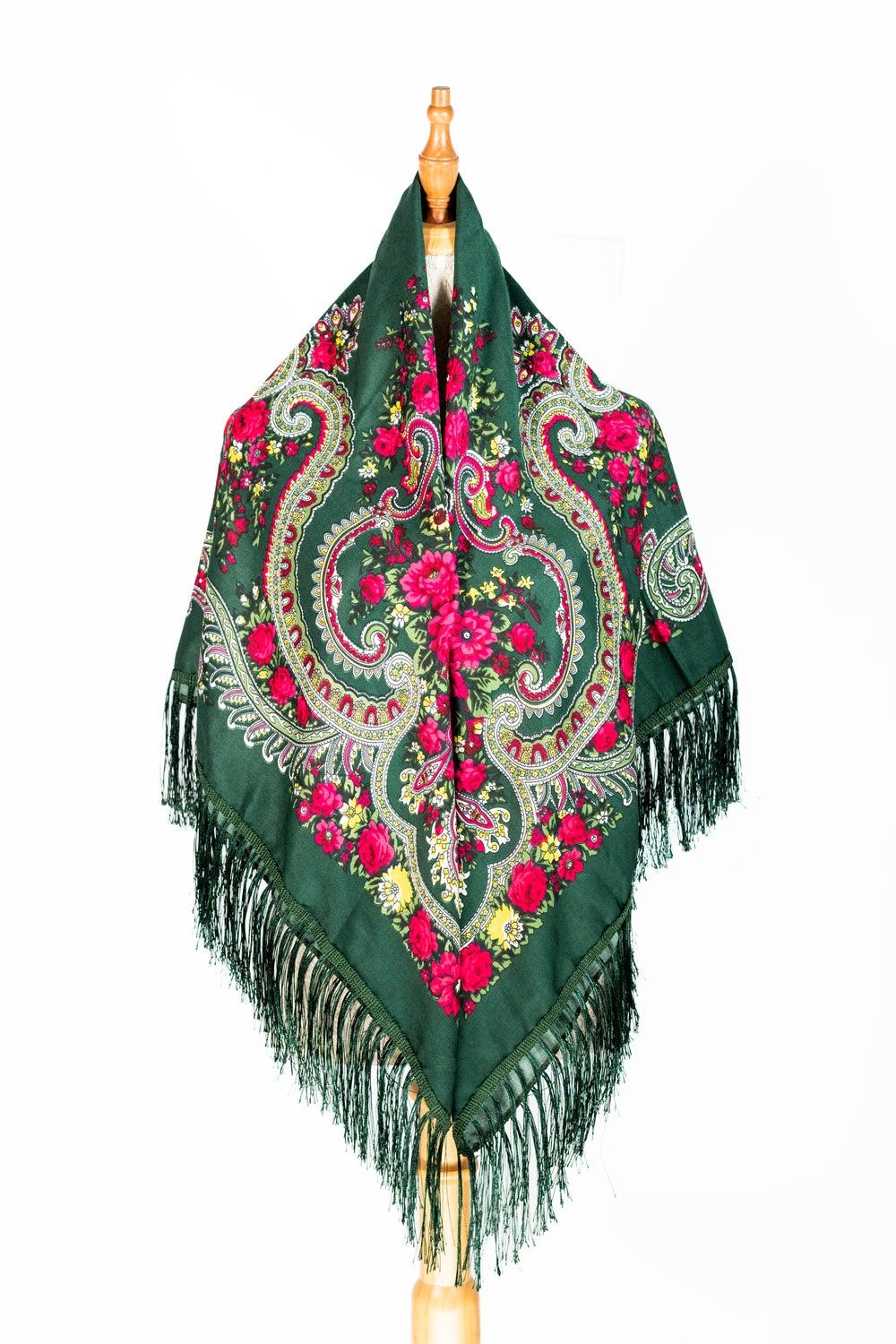 Vladislava Women's Cotton Tassel Shawl - Image 1