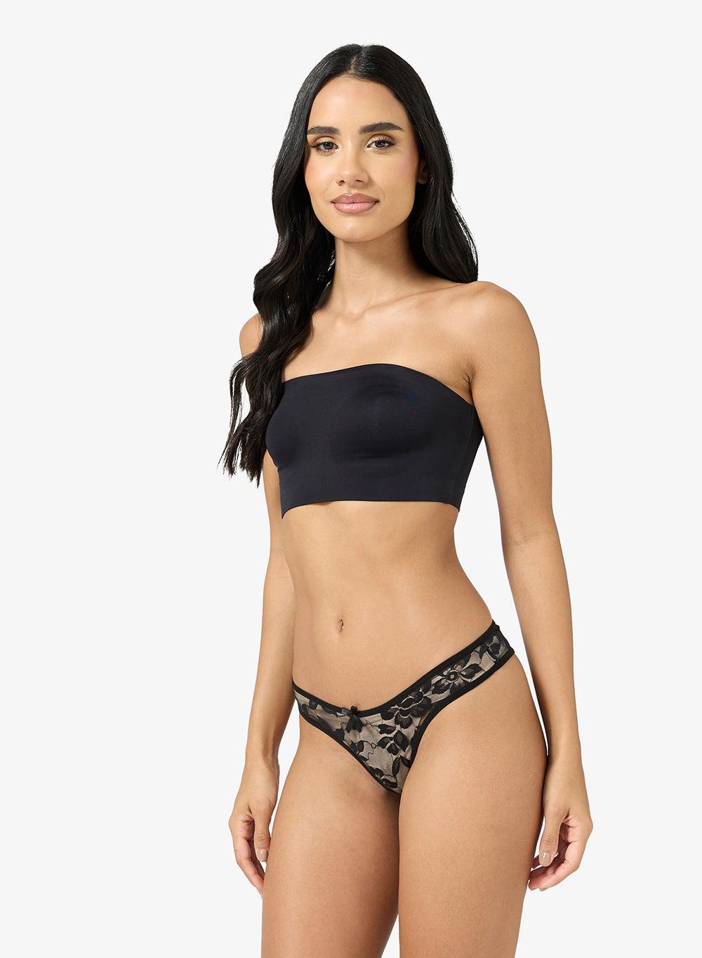 3 Pack Cheeky Lace Briefs - Image 1