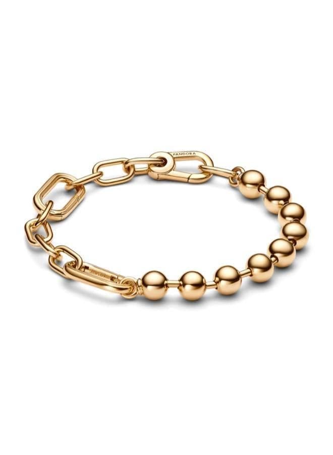 Pandora ME Metal Bead & Link Chain Bracelet - Image 1