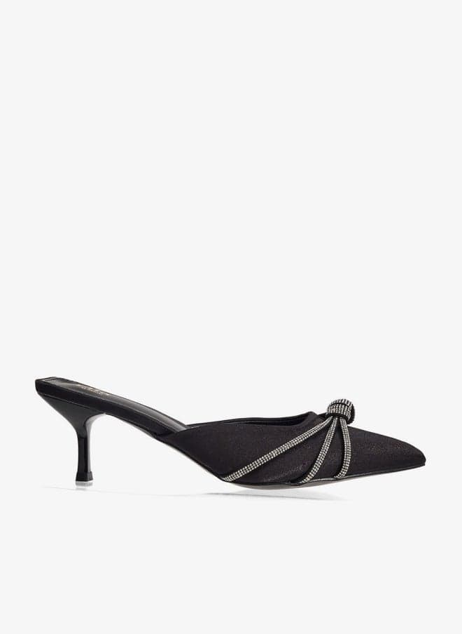 Diamante Heeled Pump - Image 1
