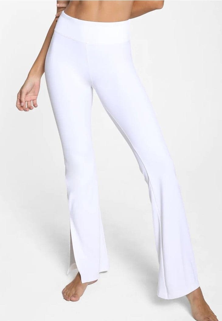 Koral Illuminate Blackout High Rise Flared Legging A2729He32-S-Wht - Image 1