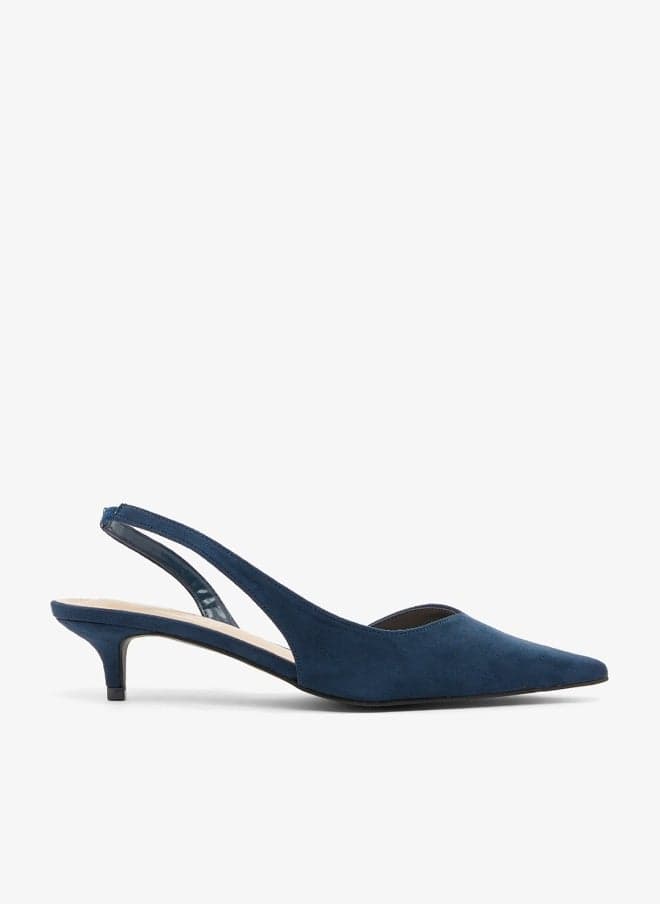 Sling-Back Low Heel Pump - Image 1