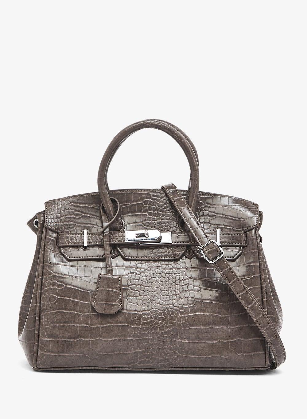 Classic Croc Large Shoulder Bag with Crossbody Strap - Image 1