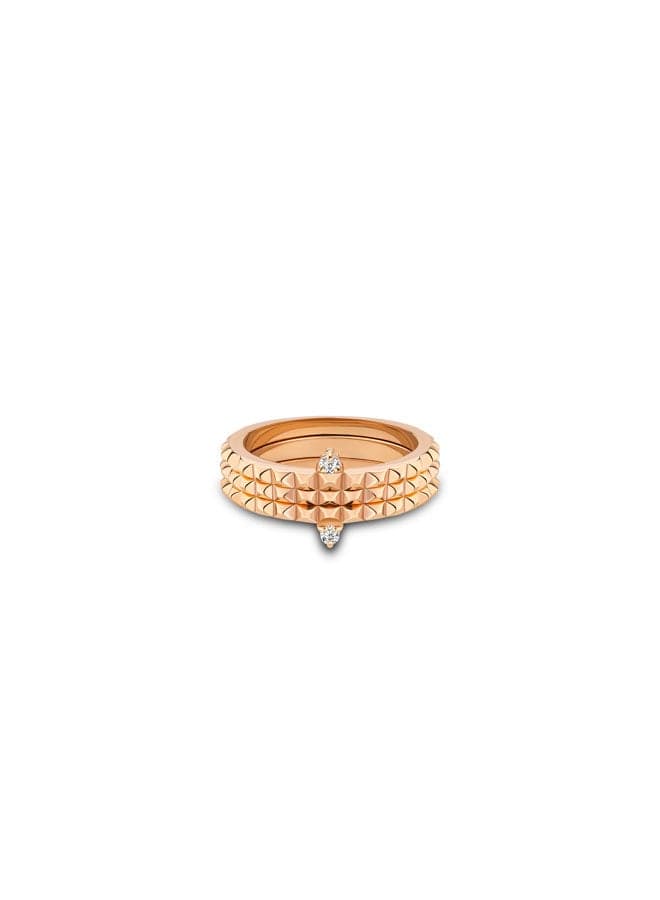 POLICE Ulua Rose Gold Crystal Ring 52mm - Image 1