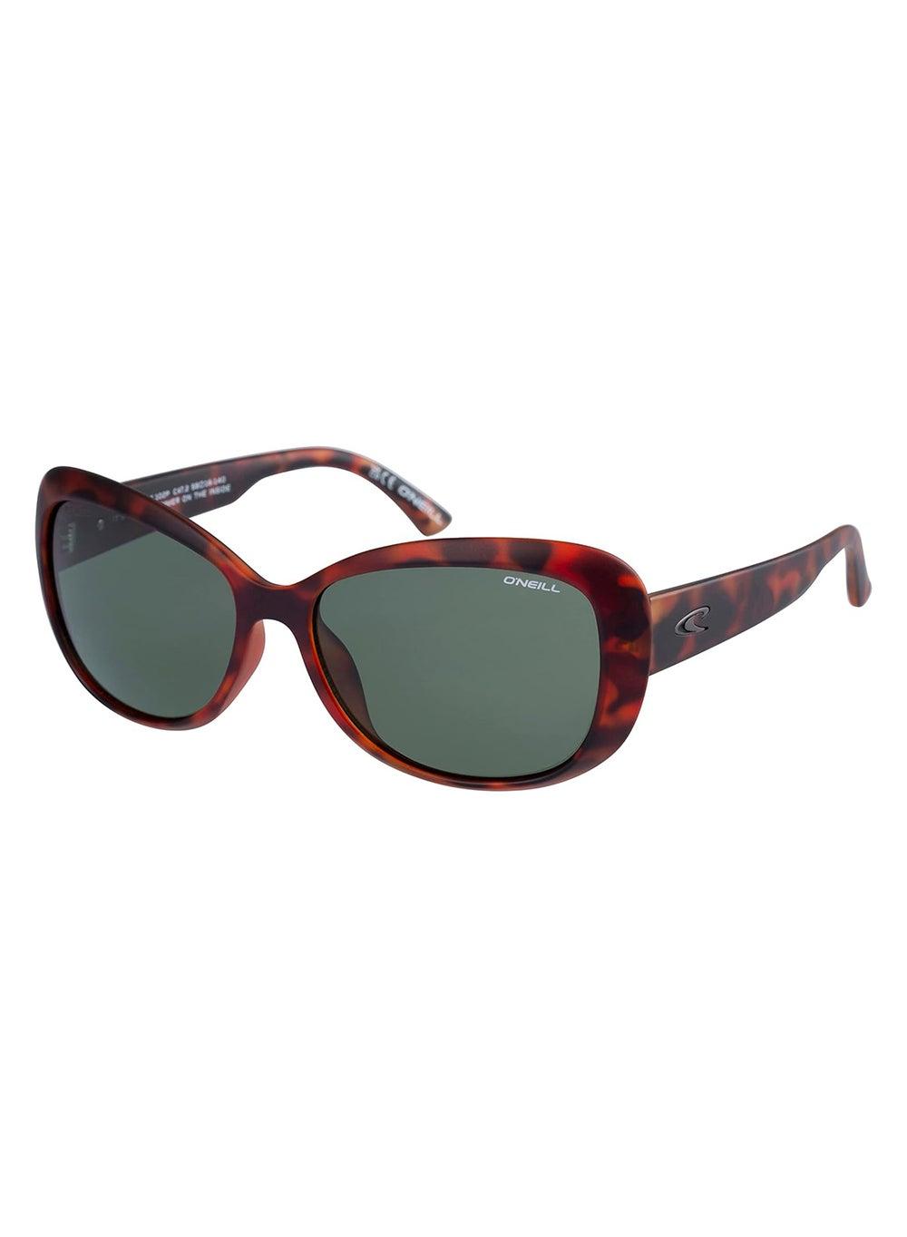 ONS-9010 Women’s Polarized Butterfly Sunglasses, Brown, 58 mm - Image 1