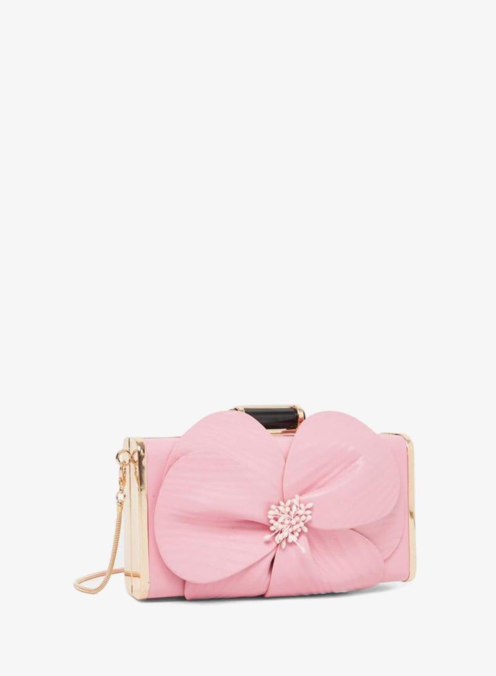 Styli Floral Corsage Chain Strap Clutch Bag - Image 1