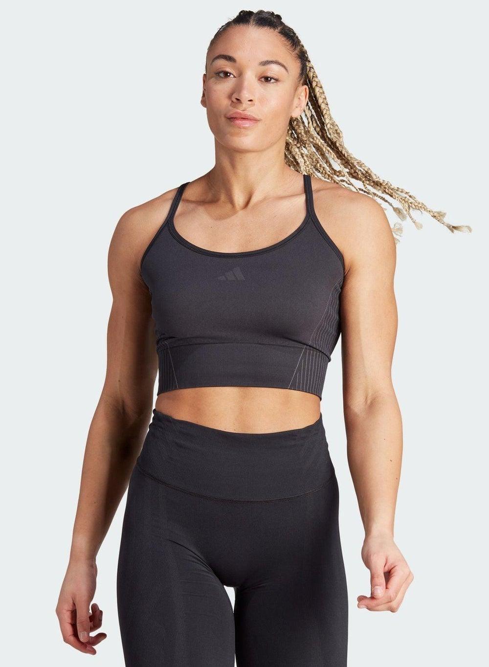 adidas Sml Top Black Training Top 2XS - Image 1