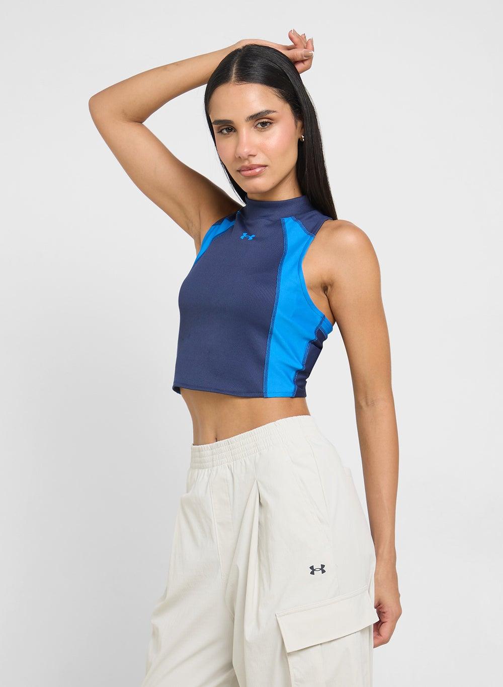 HeatGear Ribbed Tank for Warm-Weather Training - Image 1