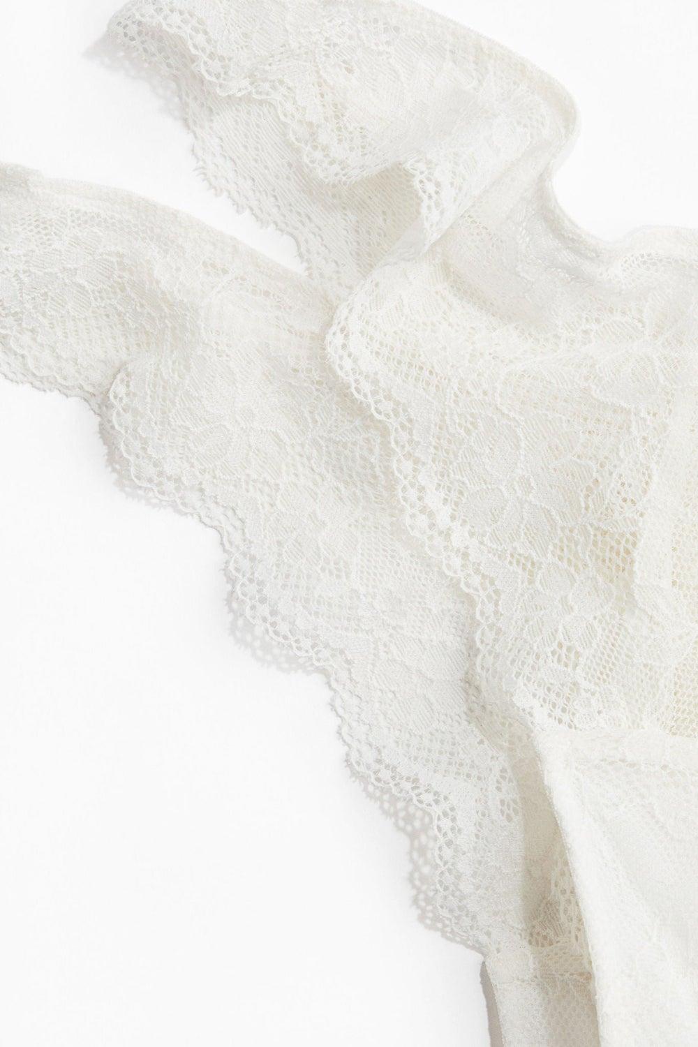 2-Pack Lace Thong Briefs with V-Waist - Image 1