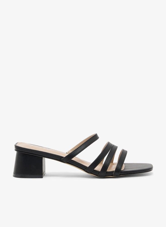 Malley Block Heel Ankle Strap Sandals - Image 1
