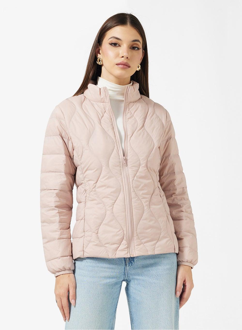 Casual Mid-Length Quilted Jacket - Image 1