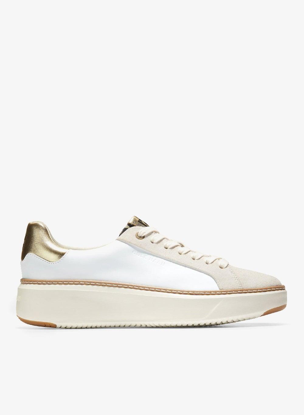 Women's GrandPro Topspin Leather Low-Top Sneaker - Image 1
