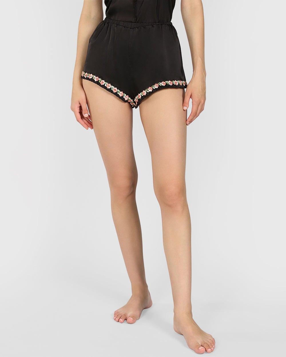 Isla & Evie Sexy Sleep Shorts for Women - Image 1
