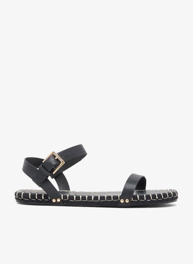 Double Strap Casual Flat Sandal - Image 1
