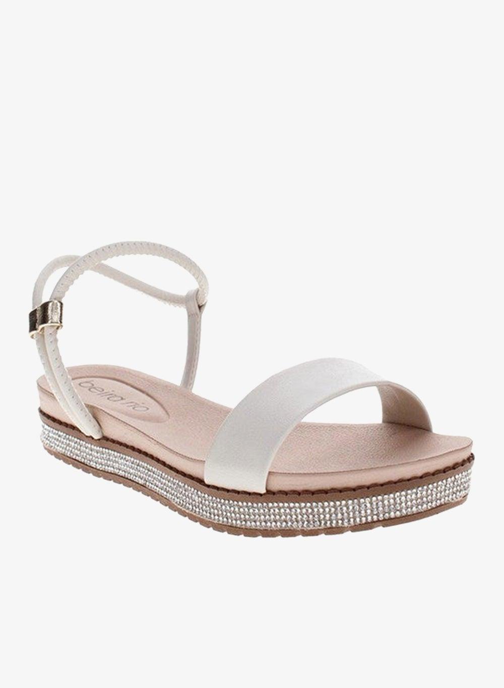 Women’s Flat Sandals with Cushioned Sole - Image 1