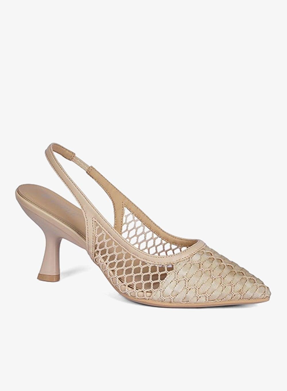 Ladies Slip-On Slingback Embellished Mules - Image 1
