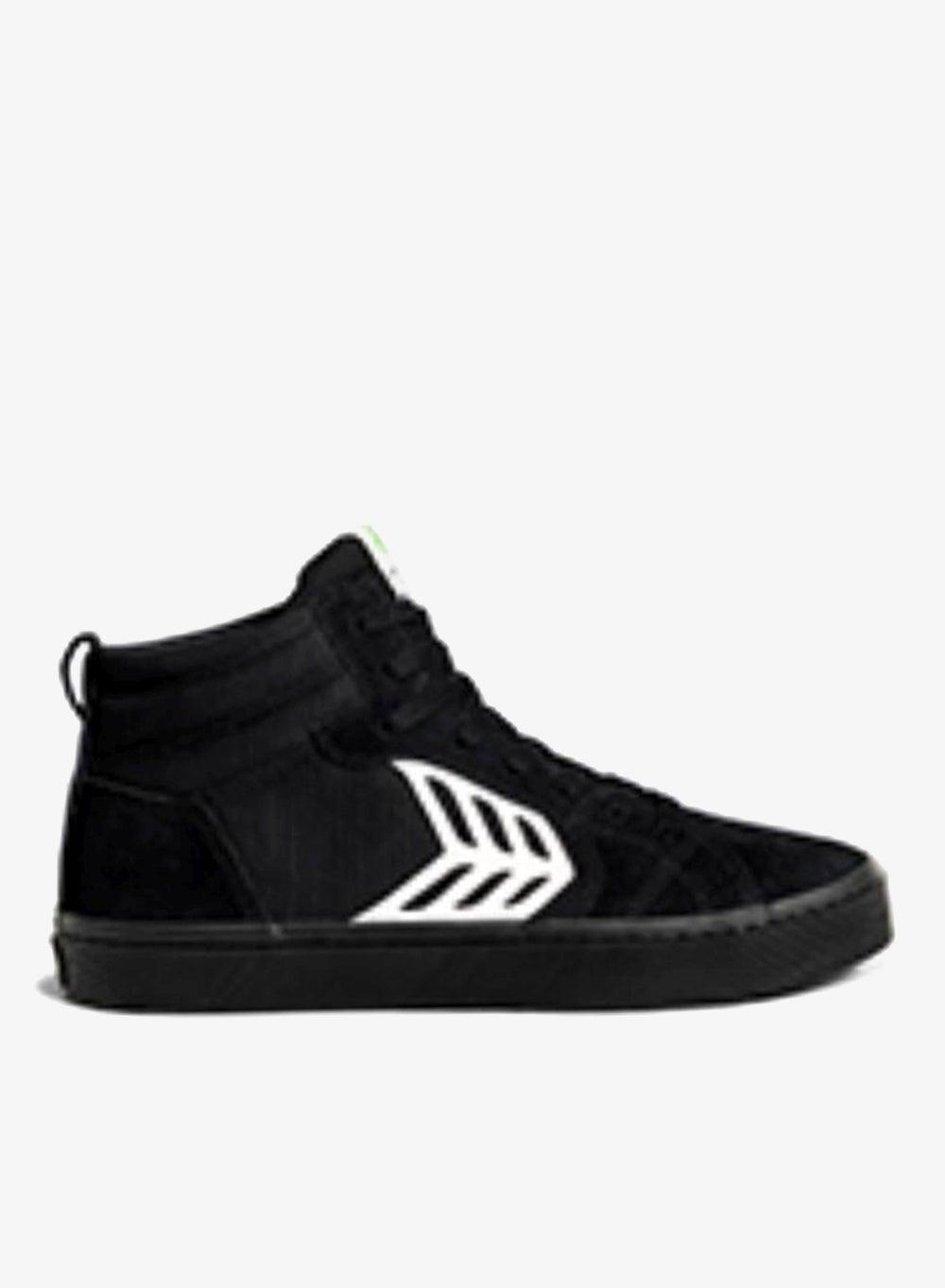 CATIBA PRO High All Black Suede Canvas Sneaker - Image 1