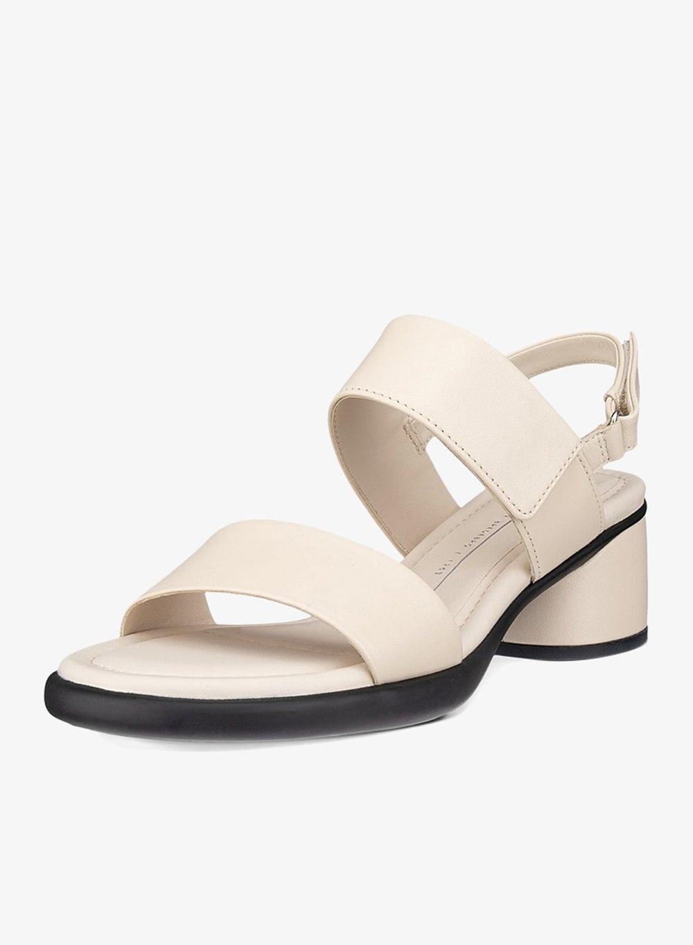 ECCO Sculpted Sandal LX 35 Limestone Heeled Sandal - Image 1