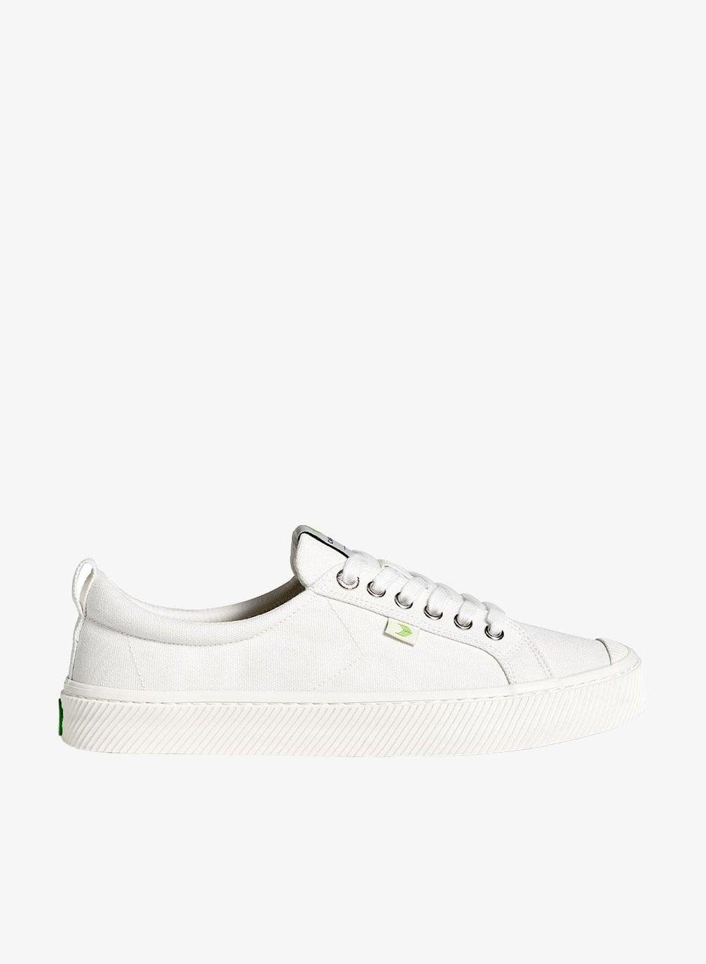 OCA Low Off-White Canvas Low-Top Sneakers - Image 1