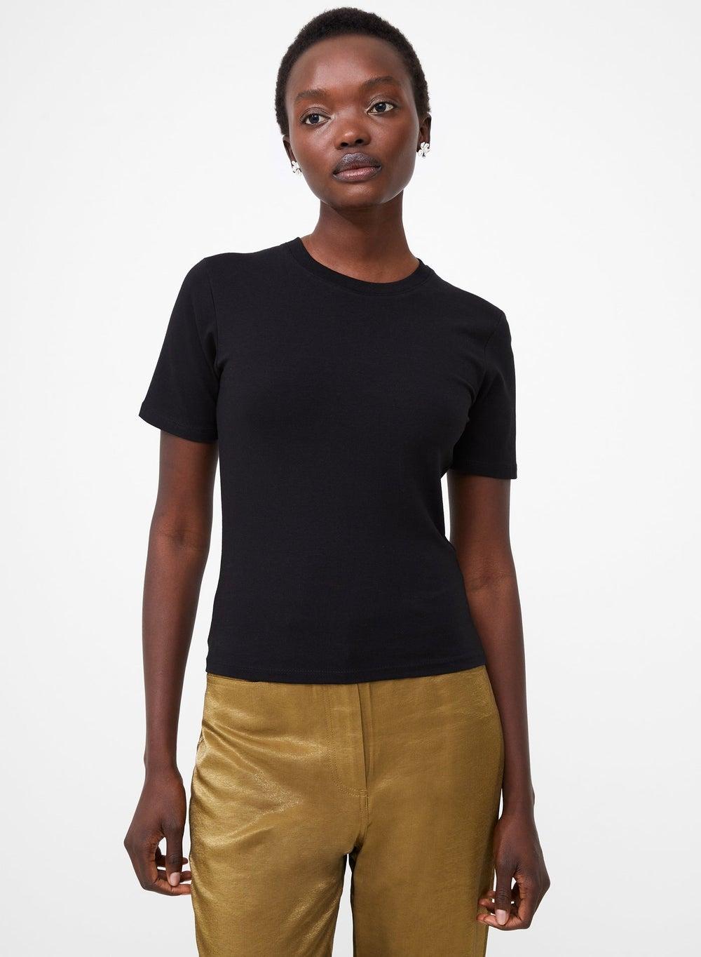 Rallie Cotton Crew Neck T-Shirt - Image 1