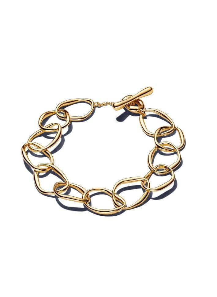Organically Shaped Link Bracelet - Image 1