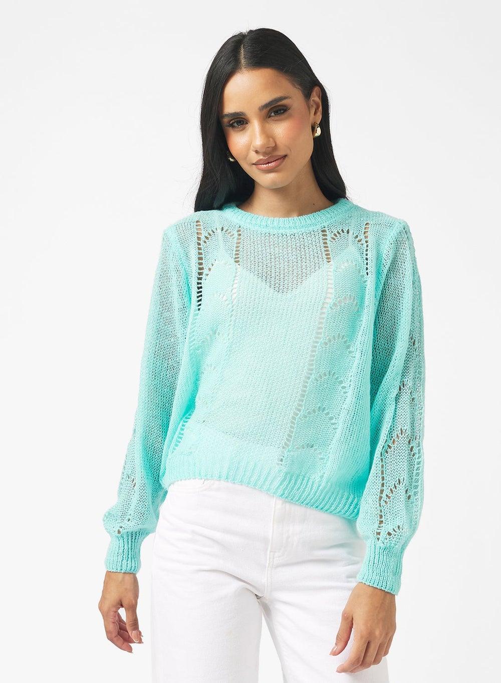 Knitted Textured Jumper for Everyday Layering - Image 1