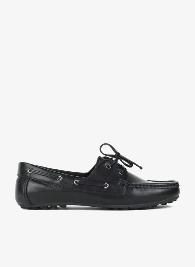 BENNET Women’s Flat Shoes with Moc-Toe Detail - Image 1