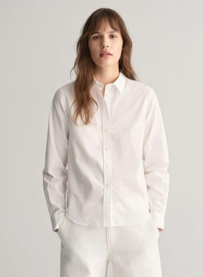 Gant Regular Fit Poplin Shirt for Women - Image 1