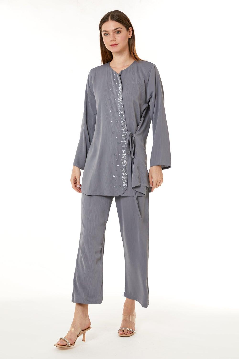 Crew Neck Top & Pant Set for Women - Image 1