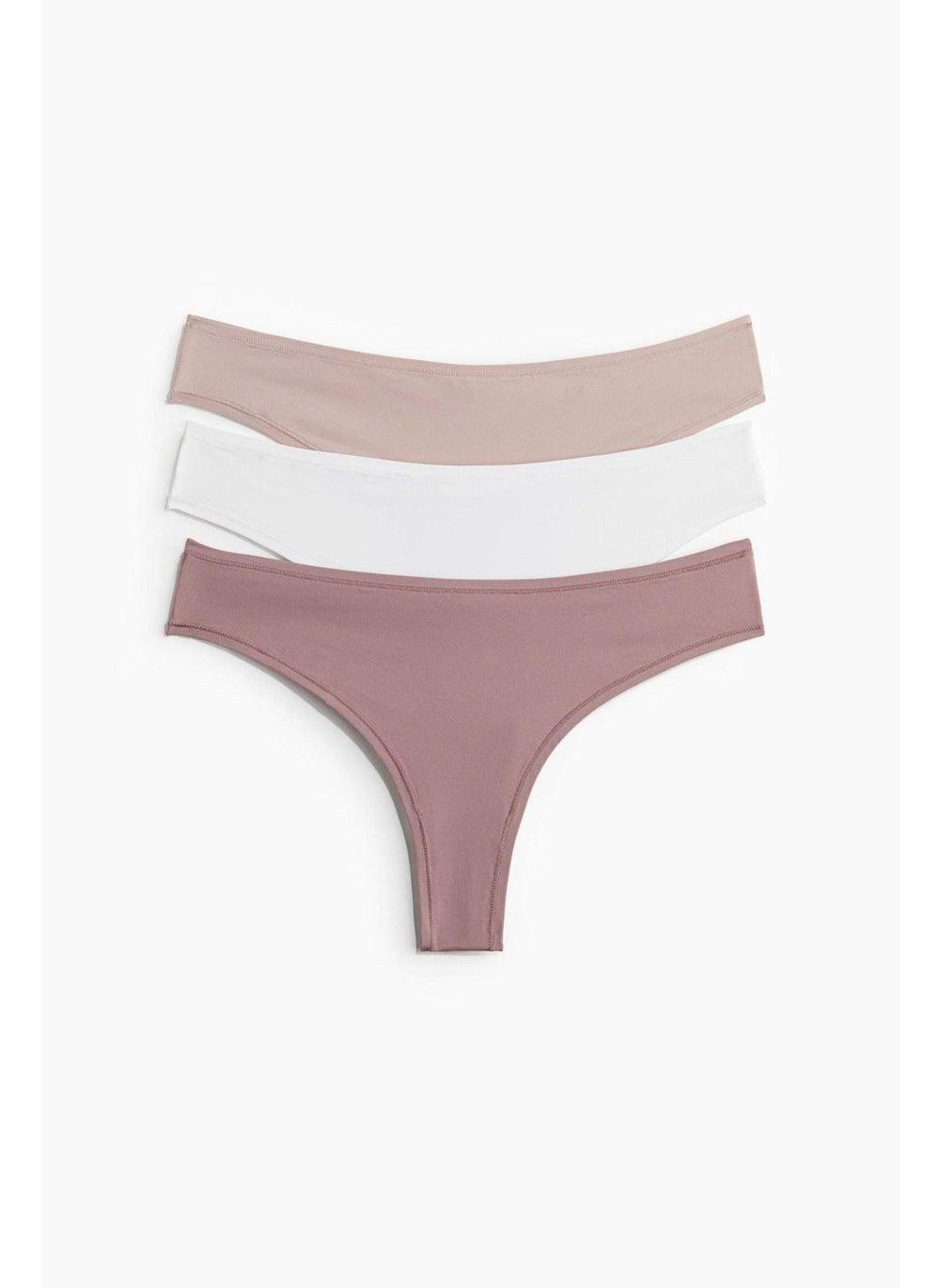 3-Pack Microfibre Brazilian Briefs - Image 1