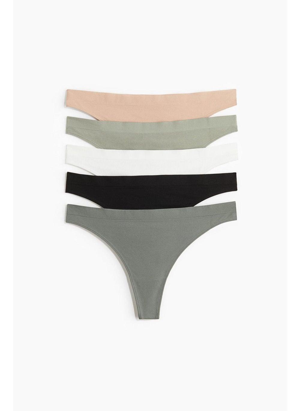 5-pack seamless thong briefs - Image 1
