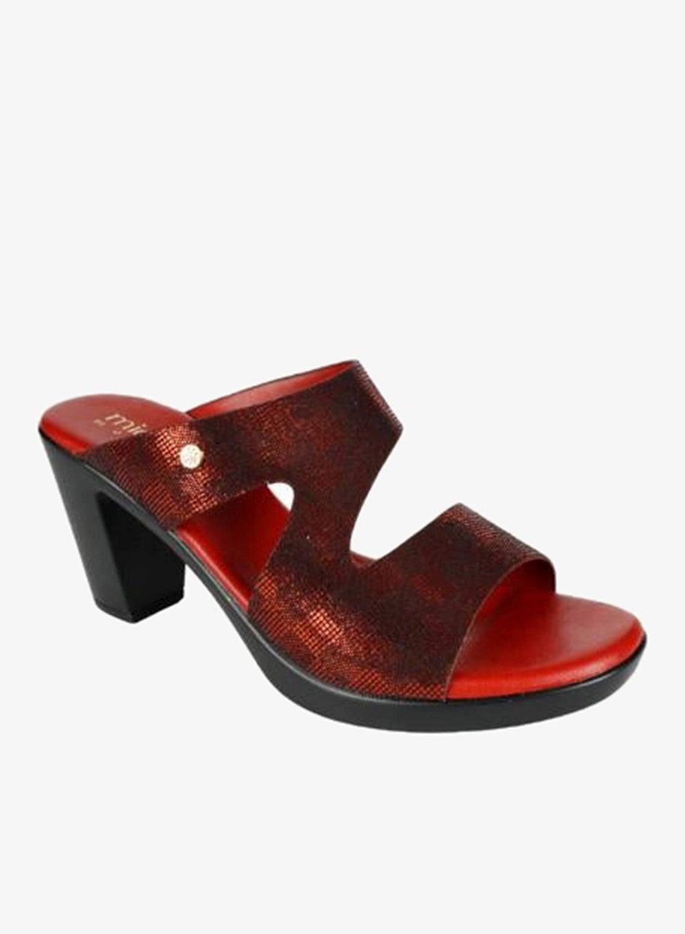 092-2761 Michelle Morgan Bordo Heeled Sandals 214RJ993 - Image 1