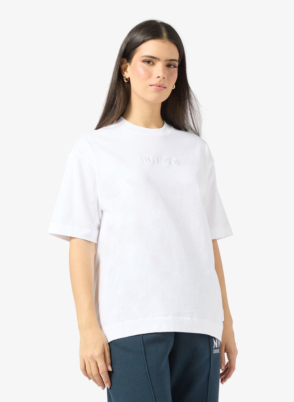 Nsw Luxe Relaxed Fitted Cotton T-Shirt - Image 1