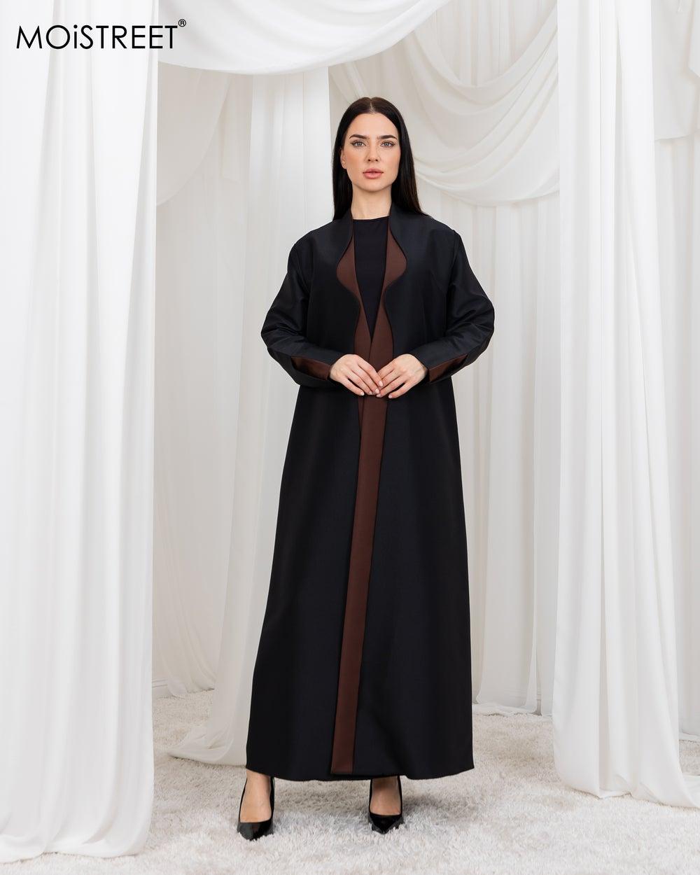MOiSTREET Bridal Satin Abaya for Ramadan 2025 - Image 1