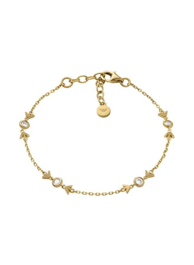 Emporio Armani Gold Tone Sterling Silver Bracelet - Image 1