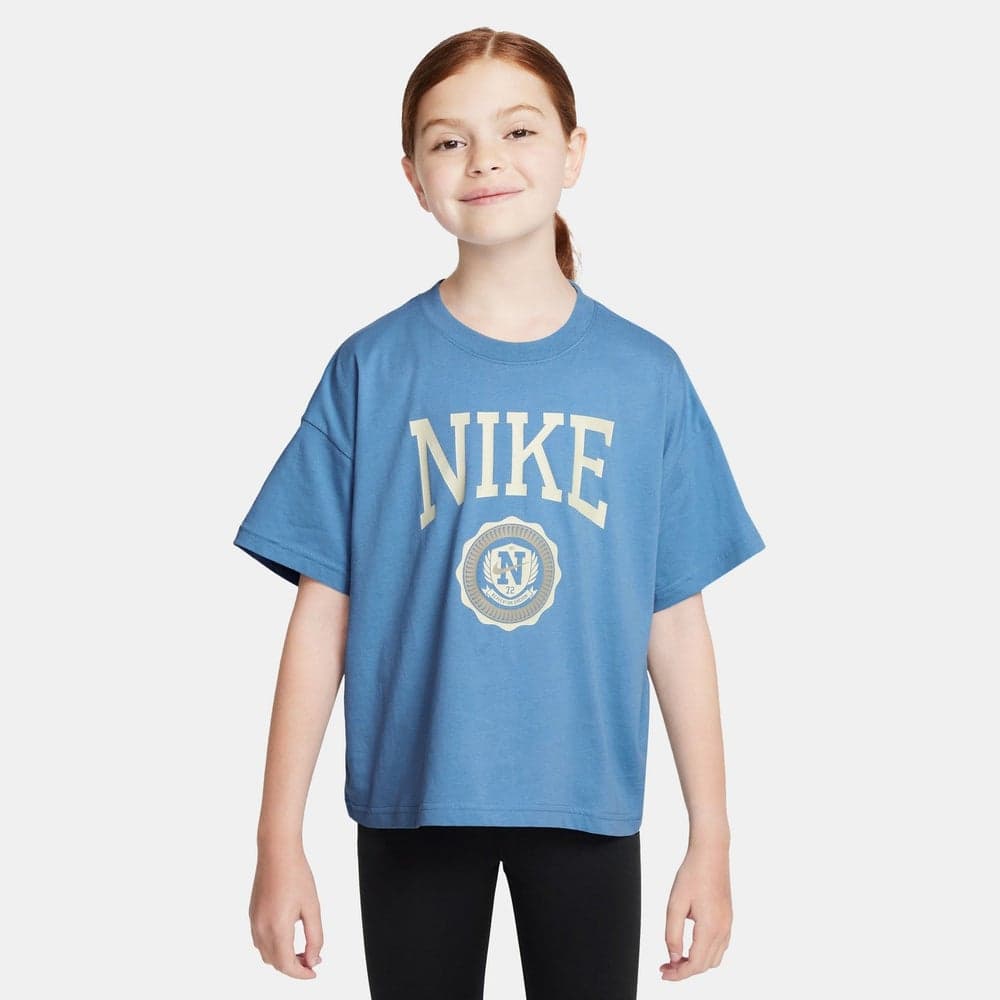 Nike Kids' Sportswear Graphic Cotton T-Shirt - Image 1