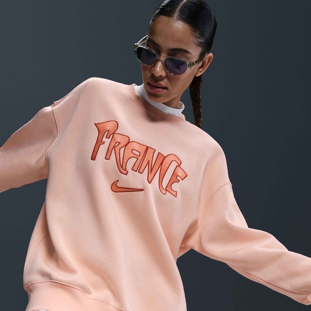 Nike Women's France Phoenix Fleece Oversized Sweatshirt - Image 1